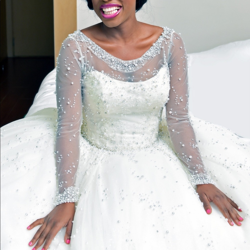 Ines Di Santos wedding dress